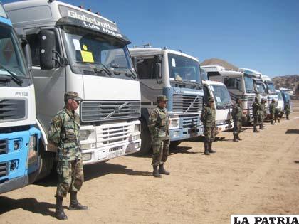 Ejército demuestra efectiva labor en incautación de vehículos