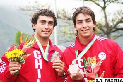Los hermanos Felipe y Rodrigo Miranda fueron los mejores del esquí acuático en los Juegos Panamericanos