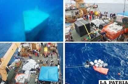Encuentran 7.000 kilos de cocaína valorada en cerca de 180 millones de dólares en un submarino