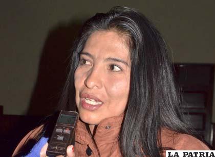Vicepresidenta de la Sociedad Boliviana del Charango, Rosario Peredo