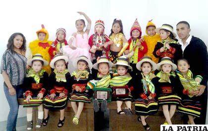 Pequeños danzarines dejaron el nombre de Oruro en alto