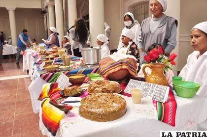 Feria en la que se demostró las bondades alimenticias de la quinua