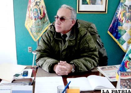 Coronel Wenceslao Zea O’phelan Palza, comandante departamental de la Policía 