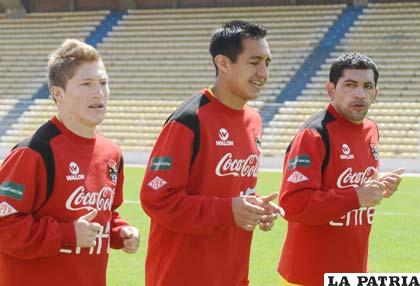 Chumacero, Vargas y Flores jugadores de la Selección Nacional