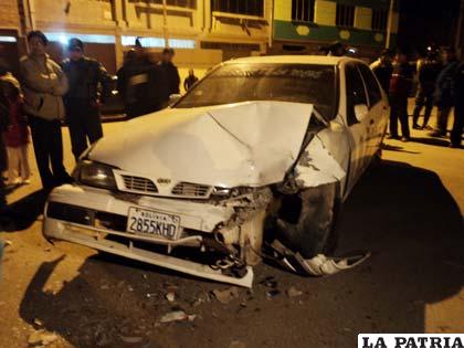 Se presume que este motorizado era conducido por un policía vestido de civil
