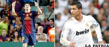 Messi y Ronaldo volverán a enfrentarse esta vez por la Liga española (foto: feeddoo.com)