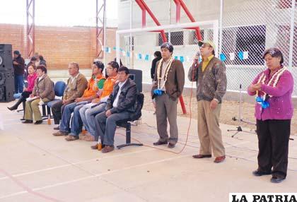 El acto organizado por los vecinos de Barrios Mineros “San José”
