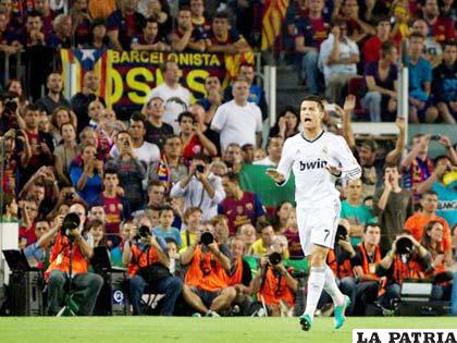 Ronaldo anotó el gol del empate en el Derby español (foto: foxsportsla.com)