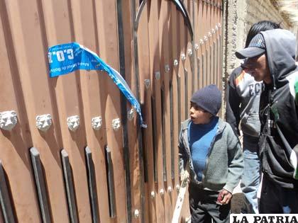 15 garajes fueron precintados