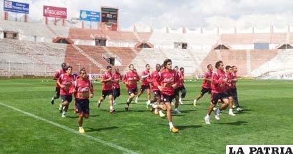 Último entrenamiento de Perú en Cusco (foto: rpp.com.pe)