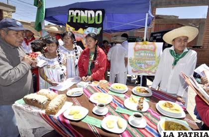 Estudiantes revalorizaron la riqueza gastronómica del país