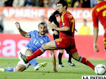 Italia de la mano de Marcó Osvaldo salió vencedor (foto: foxsportsla.com)