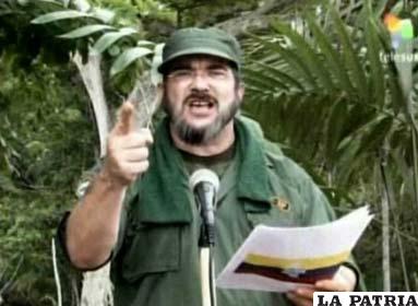Jefe máximo de las Fuerzas Armadas Revolucionarias de Colombia (FARC), alias 
