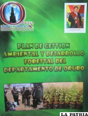 Cartilla de la Gobernación contempla mapa cercenado de Oruro 