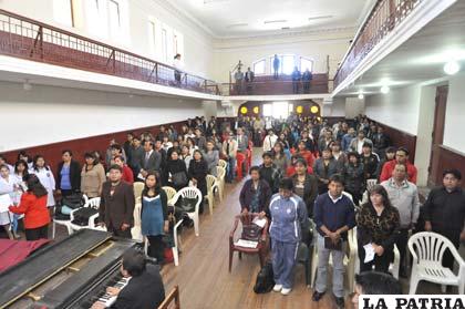 300 delegados participan del Congreso Departamental del Magisterio