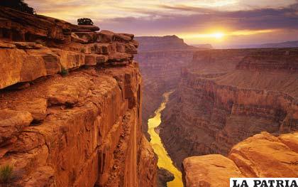 El Parque Nacional del Gran Cañón se sitúa al Norte de Arizona en los Estados Unidos