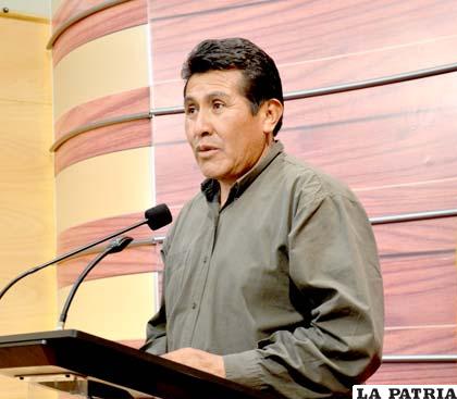 Eugenio Rojas, senador del MAS (WORDPRESS.COM)