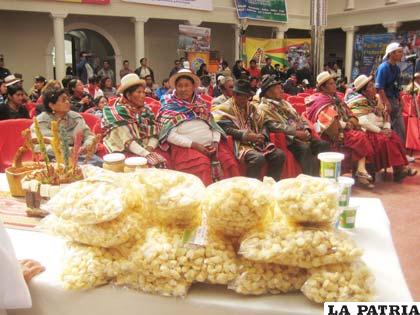 La quinua será expuesta hoy por productores