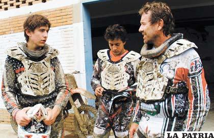 Los Nosiglia son protagonistas del motocross