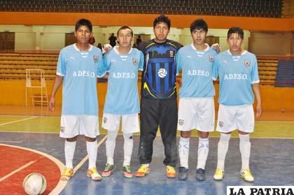 La base del equipo titular de la selección de Oruro