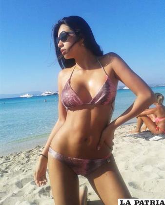 Sacha Medina, de Miss Oruro a modelo internacional