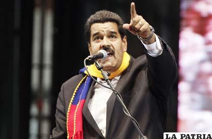 Nicolás Maduro, presidente de Venezuela