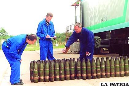 Inspectores de armas químicas