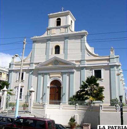 Fachada de la Catedral de Puerto Rico