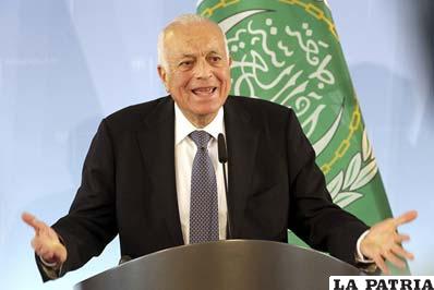 Nabil al Arabi, secretario general de la Liga Árabe