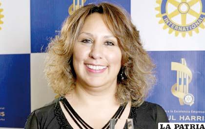 Cinthya Yáñez, jefa nacional de Comunicación de Soboce