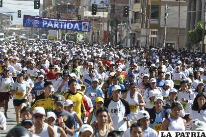 Se estima que más de 5 mil atletas participarán en el evento en su sexta versión