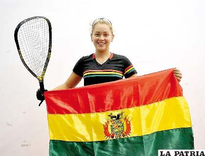 Nathalia Méndez se anotó en la final de su categoría