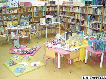 Una biblioteca especializada para niños