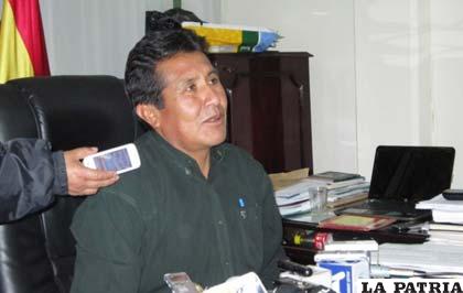 Eugenio Rojas, jefe de bancada del MAS en el Senado