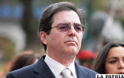 Michel Pinard, embajador de Francia en Bolivia