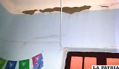 Daños provocados por el sismo registrado la madrugada del miércoles en La Paz