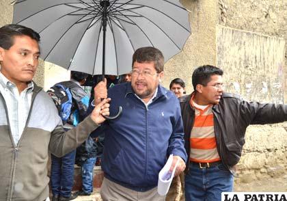Samuel Doria Medina en la cárcel de San Pedro en La Paz