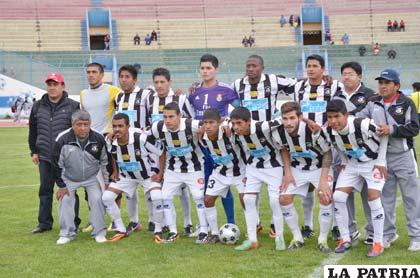 El equipo de Oruro Royal que participará en el Nacional “B”