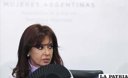 Presidenta de Argentina, Cristina Fernández