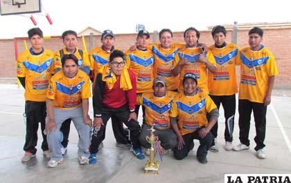 El plantel de Pretec campeón del certamen
