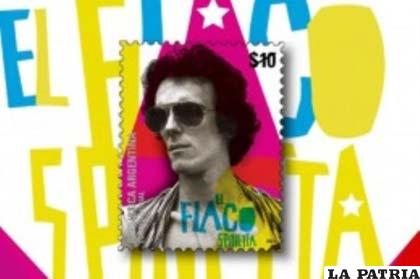 Emiten una estampilla postal en honor al “Flaco” Spinetta