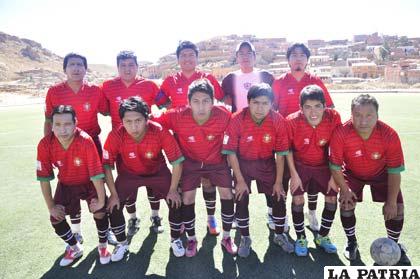 Integrantes del cuadro de Deportivo Municipal