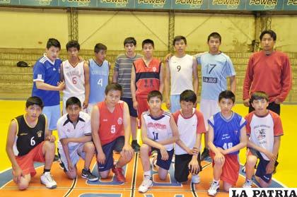 La selección U-15 dirigida por Marco Zaconeta