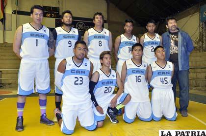 El equipo de CAN que se alista para la Libobásquet