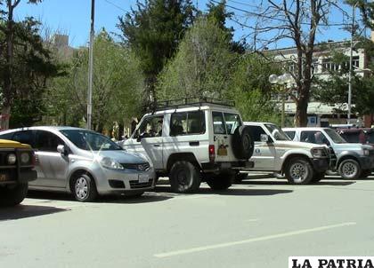 El jeep infractor estuvo “al revés” por algunos minutos
