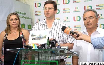 Senador electo de UD por Santa Cruz, Oscar Ortiz