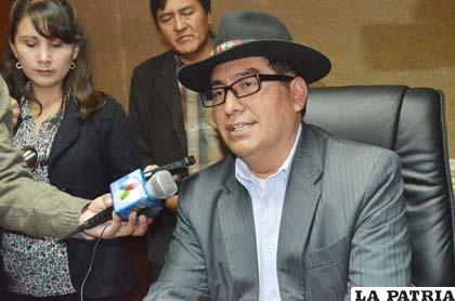 Freddy Sanabria llegó a Oruro y hoy dará datos reveladores
