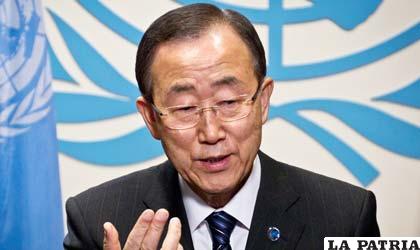 Secretario general de la ONU, Ban Ki-moon