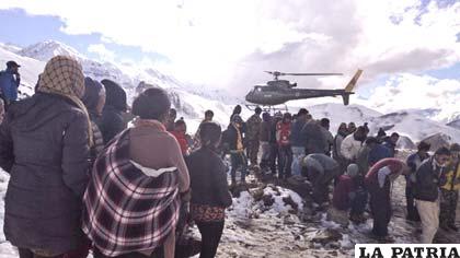 Nevada caída en Nepal deja  muertos y  desaparecidos