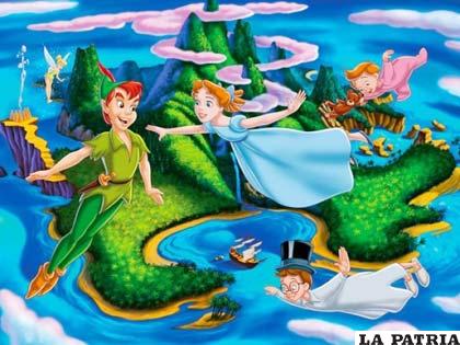 Escena de “Peter Pan”, con fuerte influencia de la naturaleza y cultura latinoamericanas